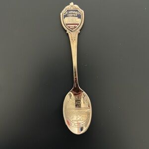J.F. Kennedy Center Washington D.C. Vintage Souvenir Collectible Spoon 3.5"